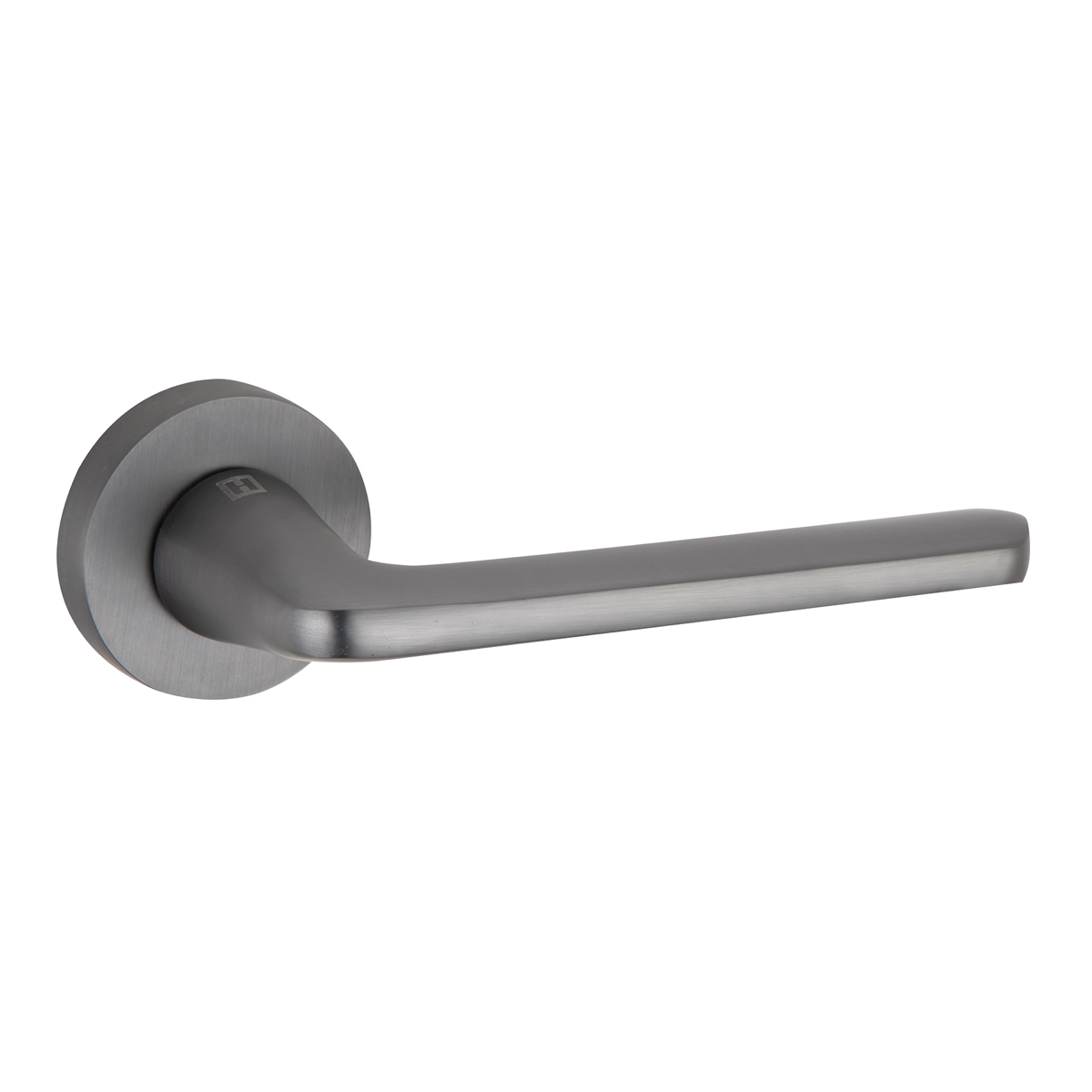 Poignée rosace ronde en aluminium RS-310 graphite