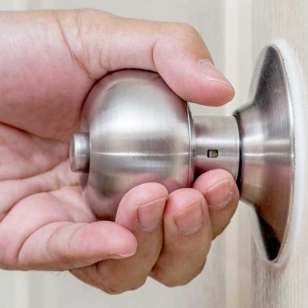 Boutons de porte fixes et tournants