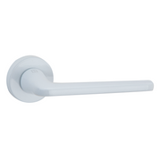 Poignée rosace ronde en aluminium RS-310 blanche