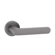 Poignée rosette ronde en aluminium R-210 graphite