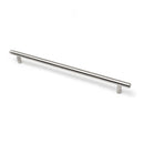 Poignée en acier inoxydable pour meubles et armoires, entraxe 256 mm