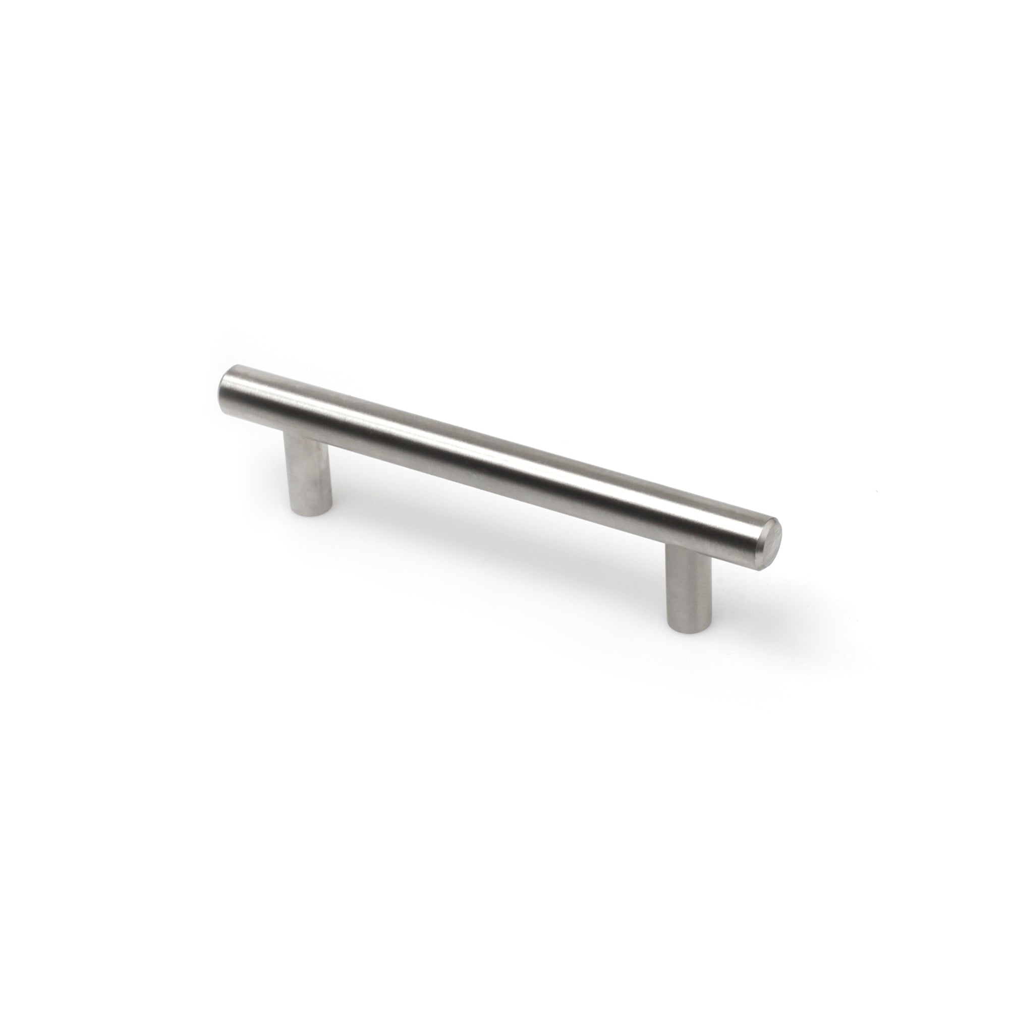 Poignée de meuble et placard tubulaire en acier inoxydable entraxe 96 mm