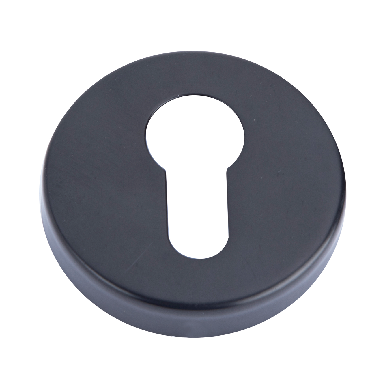 Béquille PERA sur rosace ronde finition noire