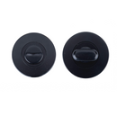Condamnation Rosette Ronde 50mm en acier inoxydable finition noire