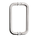 Poignée en acier inoxydable pour porte en verre / bois 200mm modèle ARI120