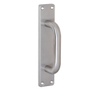 Béquille de porte sur plaque rectangulaire en acier inoxydable modèle 604