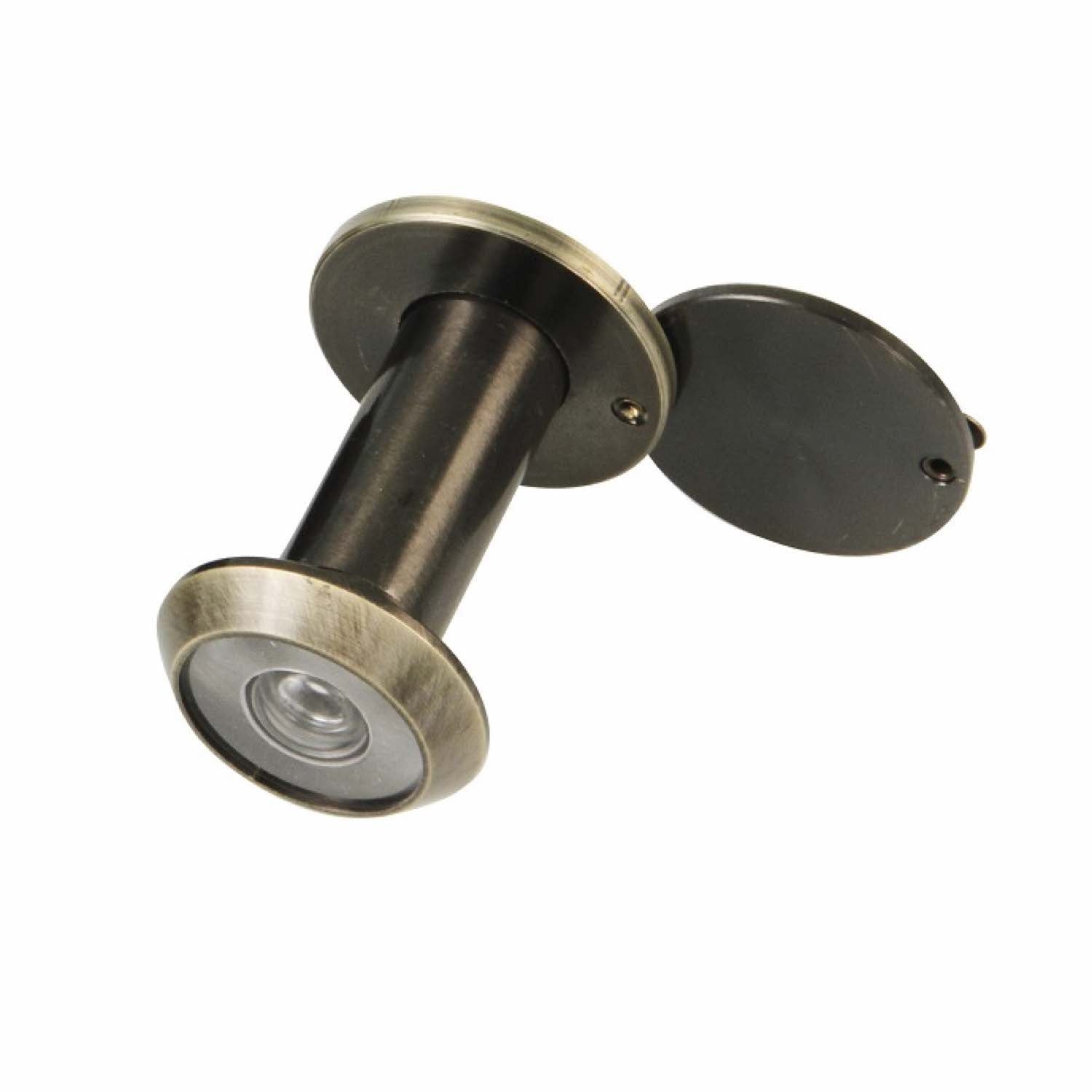 Judas finition cuir avec lentilles pour portes de 35-65 mm