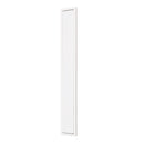 Poignée rectangulaire cuvette Clos blanche de 160 mm de hauteur pour portes coulissantes
