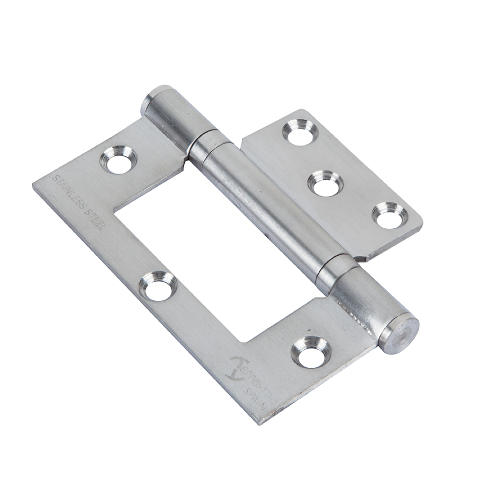 Charnière à clapet en acier inoxydable facile à installer de 100 mm x 75 mm