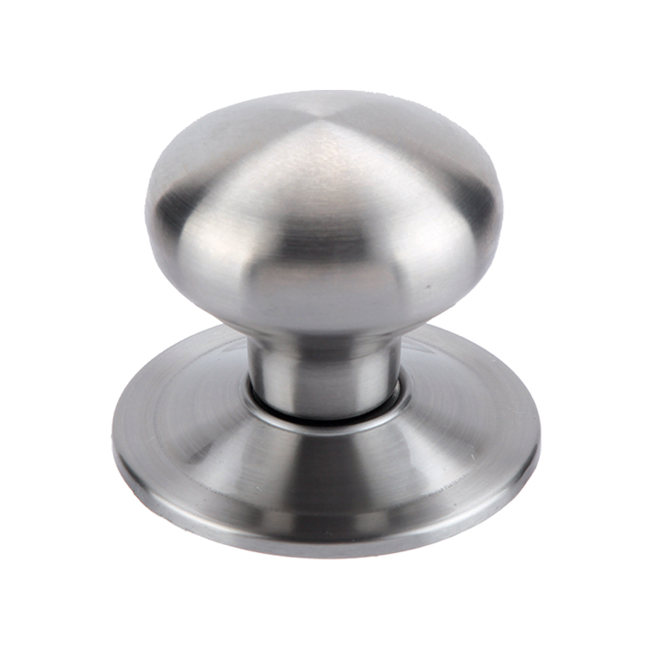Bouton de porte champignon en acier inoxydable pour portes d'entrée