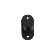 Petite poignée ovale modèle 6032 finition noire 30X65 pour armoires