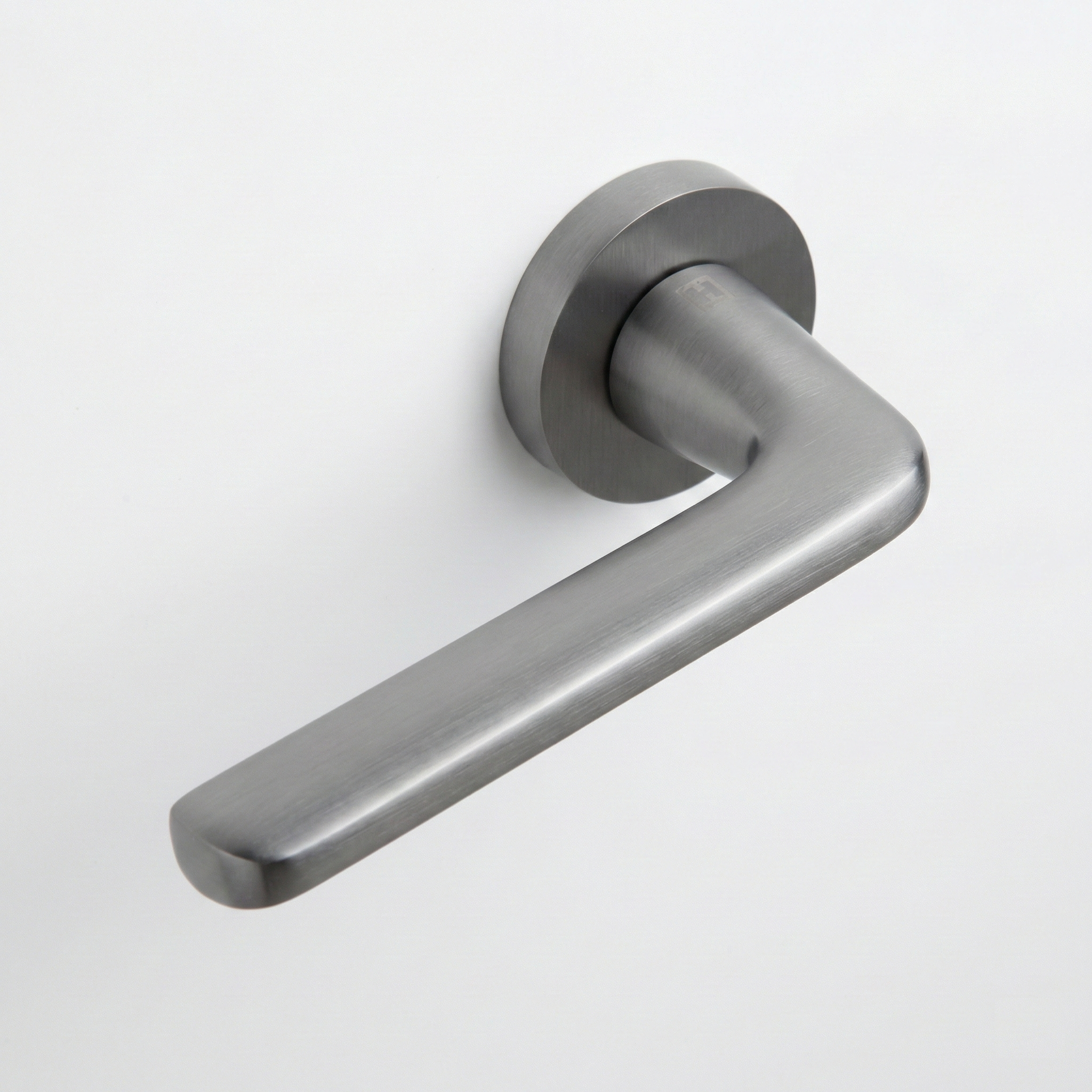 Poignée rosace ronde en aluminium RS-310 graphite