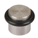 Butoir de porte cylindrique avec amortisseur en caoutchouc et 24 mm de diamètre