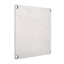 Plaque de nettoyage carrée de 170x170 en acier inoxydable